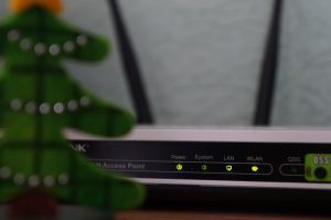 Ilustrasi penmpatan router WiFi di rumah